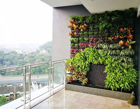 اجرای گرین وال طبیعی