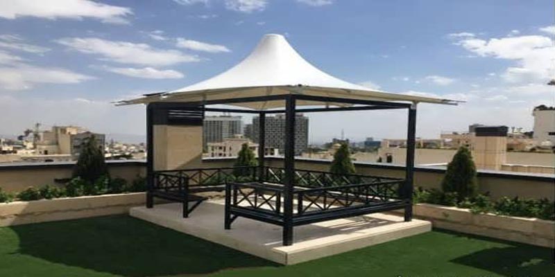 راهنمایی برای ساخت آلاچیق روف گاردن