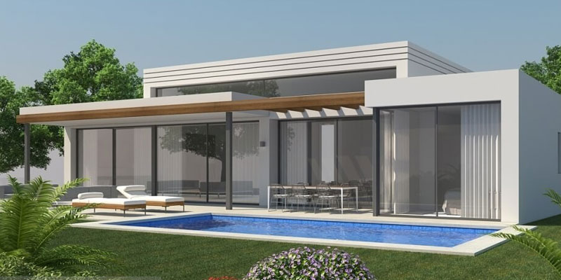 طراحی ویلای لاکچری