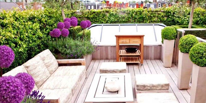 بررسی هزینه پروژه های روف گاردن