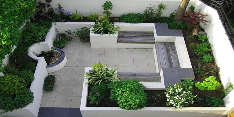 محوطه سازی طراحی حیاط