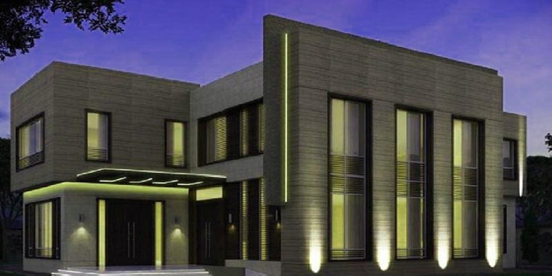 نکاتی برای نورپردازی نمای ساختمان