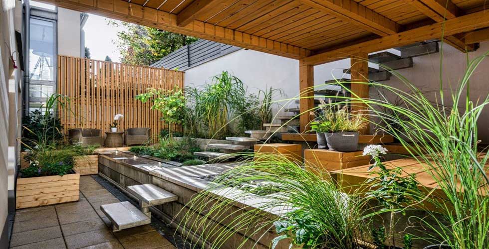 برخی از ویژگی‌های روف گاردن سرپوشیده