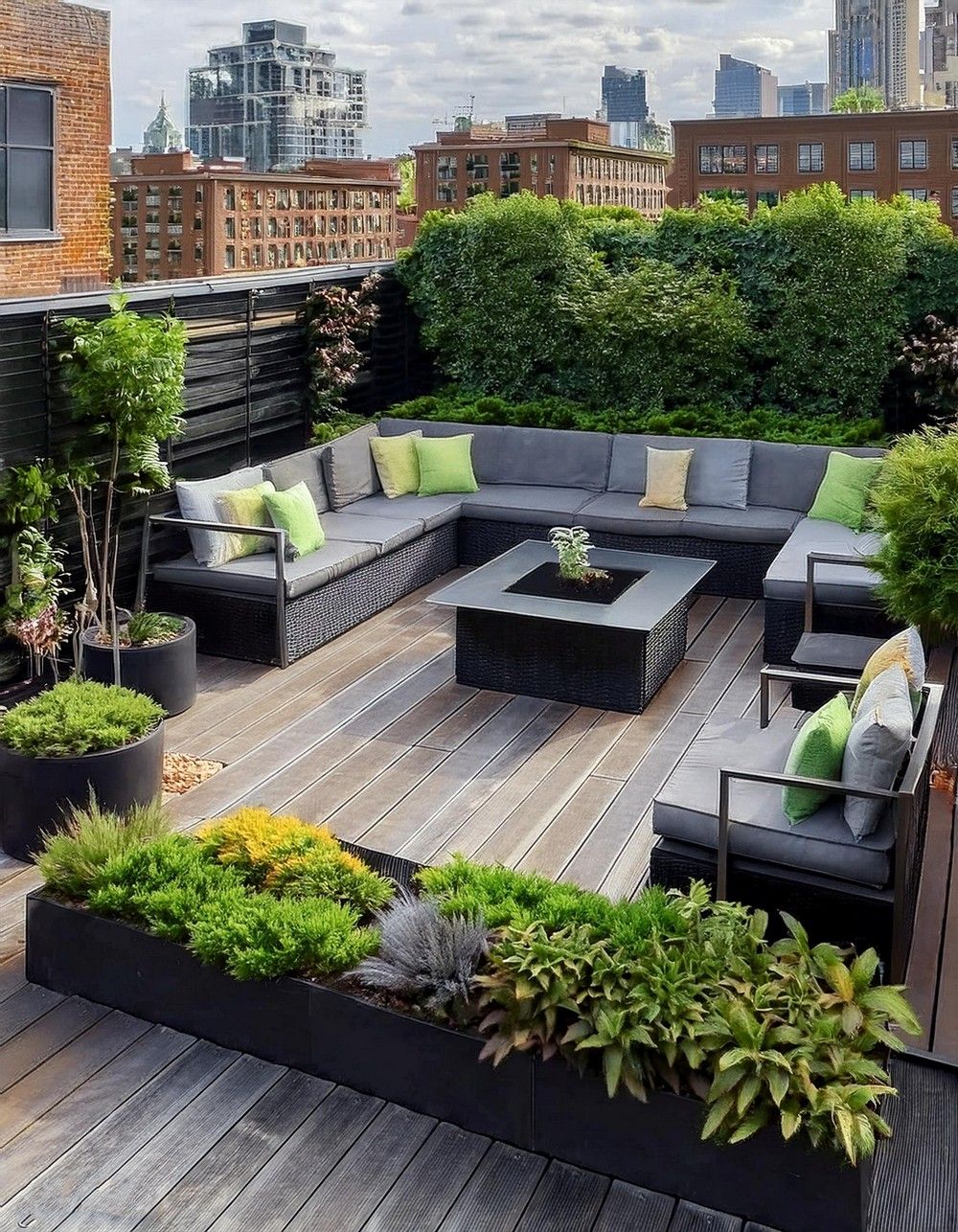 اجرای روف گاردن